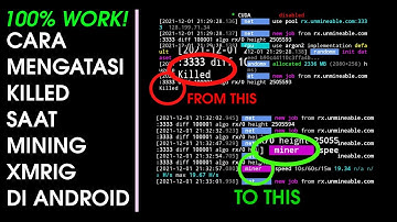 100% Work! Cara Mengatasi Killed Saat Mining Coin Menggunakan XMRIG di Android tanpa ROOT!
