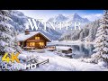 Winter Wonderland 4K ❄️ Silent Snowfall, Frozen Forests &amp; Deep Winter Calm UHD