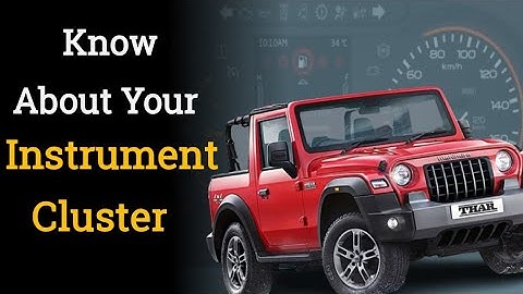 New THAR - Know your Instrument Cluster | Detailed review of THAR inbuild features.