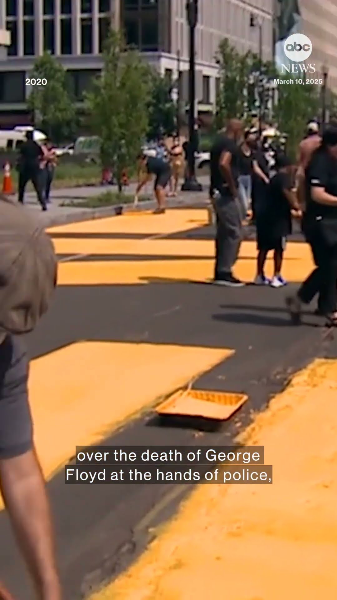Crews begin removing ‘Black Lives Matter’ plaza near the White House
