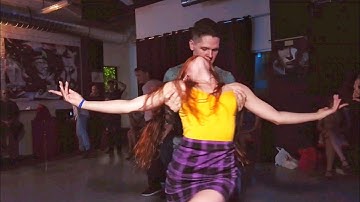 Festa Party. Ivan Bubnov and Julia Ivanova. Zouk improvisation.