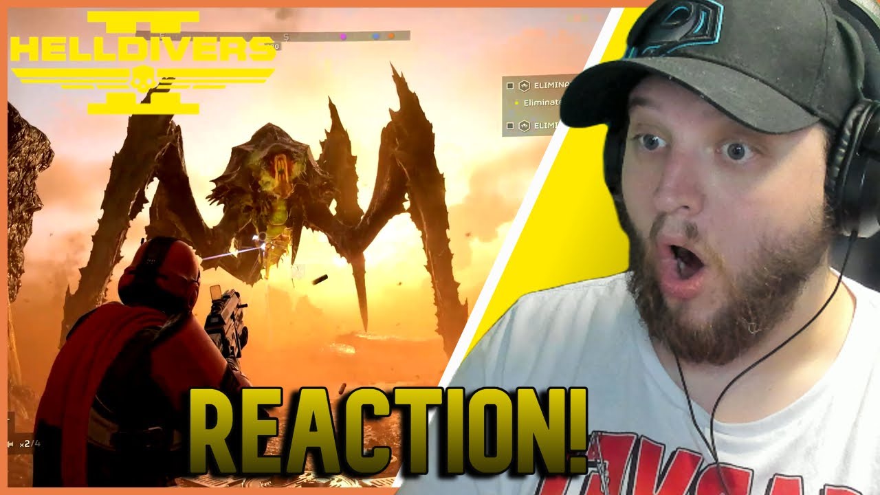 Helldivers 2 Gameplay Extended Trailer REACTION! | State of Play 9-14-23 - YouTube