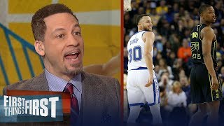 Chris Broussard reveals how Warriors can win after Curry's MCL injury | FIRST THINGS FIRST