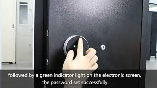 KaerWorld 12-Rifle Gun Safe 1400 Set Password