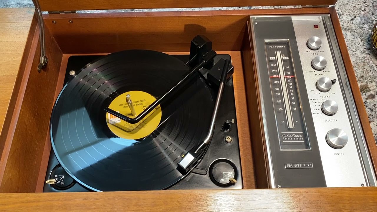 1970 Panasonic SE1318 Table Top Stereo Console Record Player YouTube