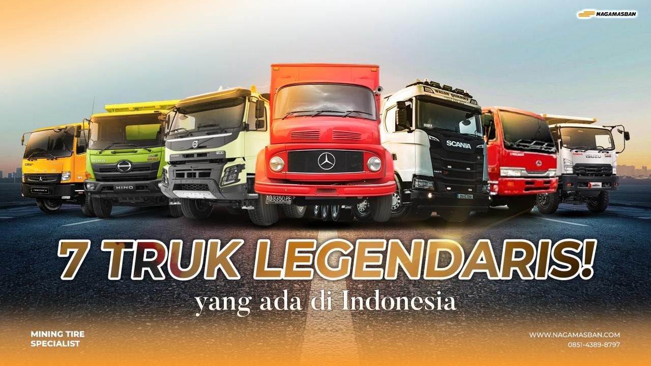 7 Truk Legendaris di Indonesia