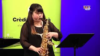 MIO YAHISA - 1st ROUND - III ANDORRA INTERNATIONAL SAXOPHONE COMPETITION 2016