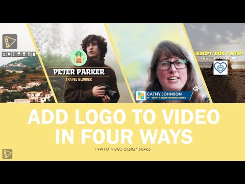 Video: Hur Man Lägger Till En Logotyp I En Video