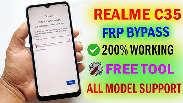 Realme C35 FRP Bypass ✅ New Solution💥 Android 11 Free Tool 100% working / Realme C35 Google Lock