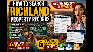 How to search Richland property records