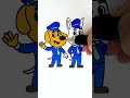 ✨ Creative Glitter Fun with Officer Dobie &amp; Sheriff Labrador! 🎨 #ArtForKids #CraftingJoy