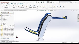 Lifting Conveyor Assembly and Motion Study Tutorial in Solidworks