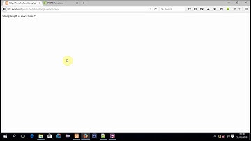 Php Tutorial for Beginners -11- String Function 1