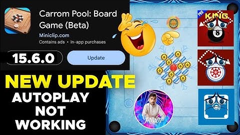 Carrom Pool New Beta Update | Autoplay Apps Not Working | Jamot Gaming