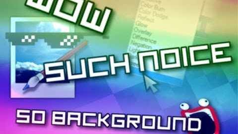 Paint.NET | Making interesting fancy background in a few seconds