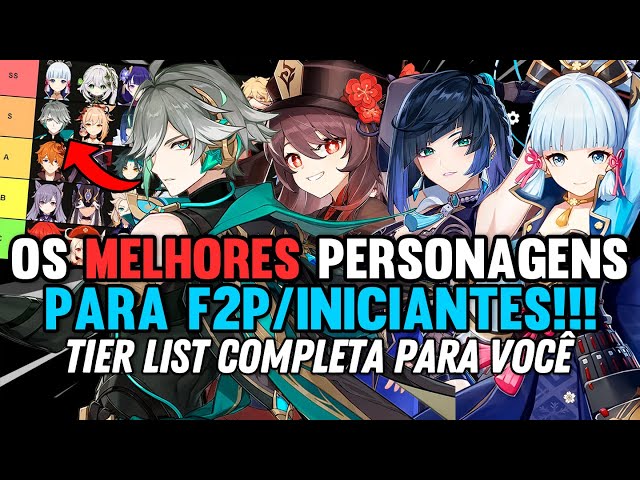 Genshin Impact Tier List: conheça os melhores personagens do RPG