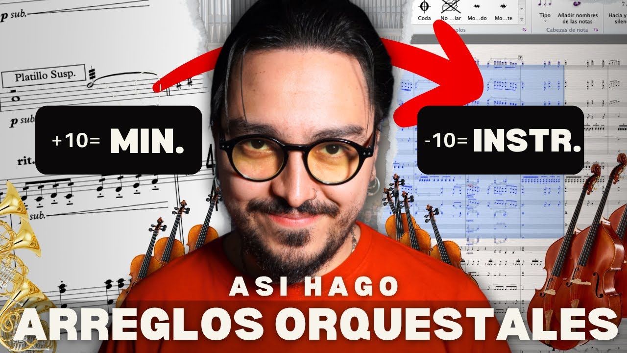 ¿Cómo hacer ARREGLOS ORQUESTALES?🎻 (y cobrarlos Bien!💰) l Jesús González