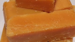 حلاوة مايسورباك بالسمن مع أم حمد  -  Ghee Mysore Pak