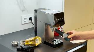 Xiaomi Semi Automatic Espresso Machine Unbox and Test | The Crazy Chef