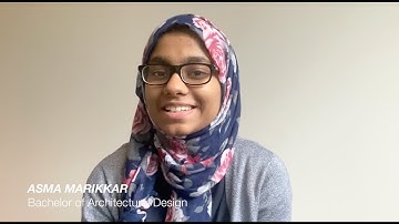 Taking learning online with first-year architectural design student Asma | Monash University