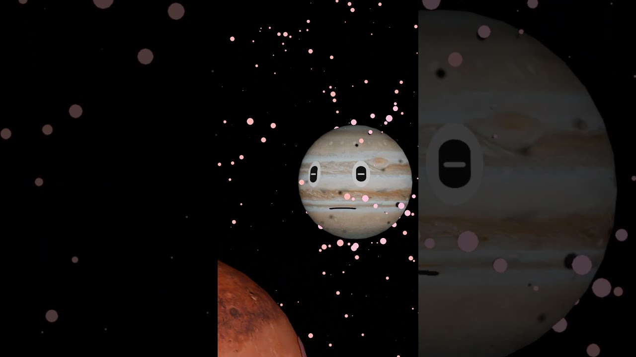 The rotation speed of the planets in the solar system　for kids for baby