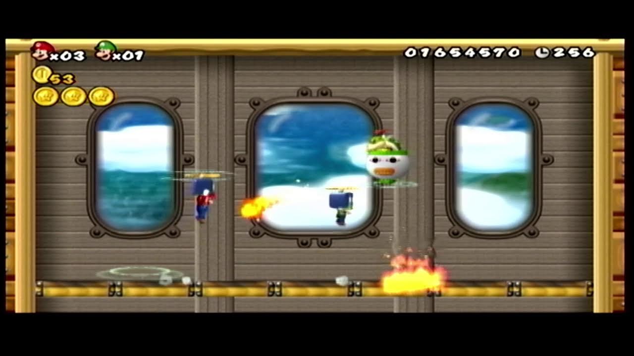 【２人】初心者彼氏と久々彼女のマリブラ!【スーパーマリオブラザーズWii】