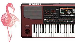 Розовый Фламинго Кавер / Korg Pa1000