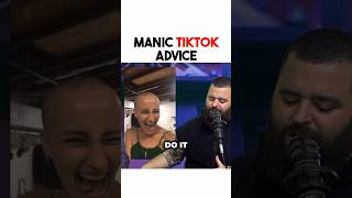 Some Manic Gen-Z Tiktokbrain Advice For You. Subscribe And Watch The Podcast.