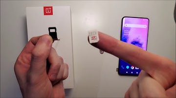 OnePlus 7 Pro SIM Card Insert (Single or Dual)
