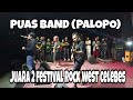 Puas band  kepastian yang kutunggu gigi cover  festival musik rock west celebes mamuju 2022