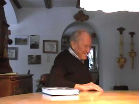 Luftwaffe Ace Günther Rall Interviewed In His Home In Bavaria