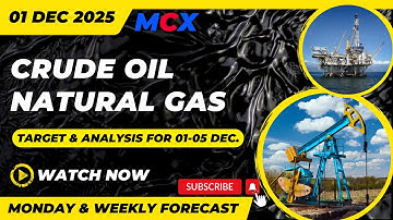 Crude Oil & Natural Gas Analysis for Monday, Dec 01, 2025 | Weekly Forecast & Trading Strategies