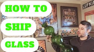 How To Ship Glass and Expensive Breakables #ebay #reseller #antique #blenko #howto #garagesale