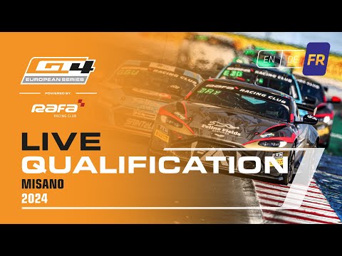 LIVE I Qualification I Misano I GT4 European Series Powered by RAFA Racing Club 2024