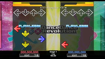 [DDR EDIT] 天空の華 / S-C-U × U1 overground (Lv. 18)