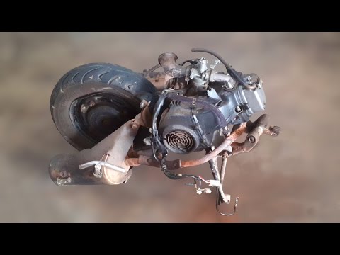 Honda DIO Scooter Engine Full Repair | Honda Scooter Engine Restoration