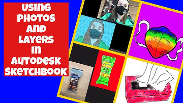 Using Photos and Layers in Autodesk Sketchbook
