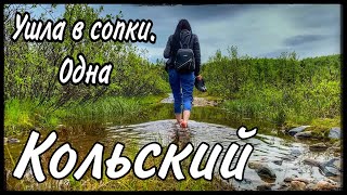 Одна ушла в сопки. Кольский полуостров.