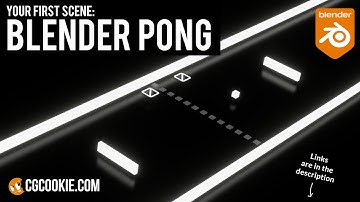 Model and Texture your first 3d scene: Blender Pong