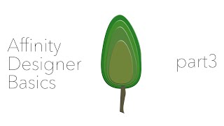 Make a simple Tree in Affinity Designer - Part 3