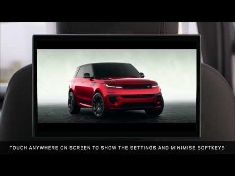 Range Rover Sport - Rear Seat Entertainment