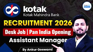 Download Lagu Kotak Mahindra Bank Recruitment 2026 | No Exam | Salary ₹5 LPA + Bonus | Freshers Apply MP3
