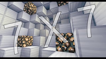 Tutorial: Compact, 7x7 Double Cave Door [Java 1.13+]