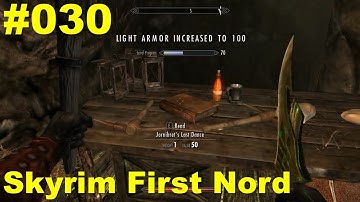 Skyrim First Nord All Skills Master on Legendary Difficulty 030