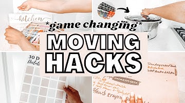 18 Moving Hacks and Packing Tips That Will Make Your Move SO MUCH EASIER!
