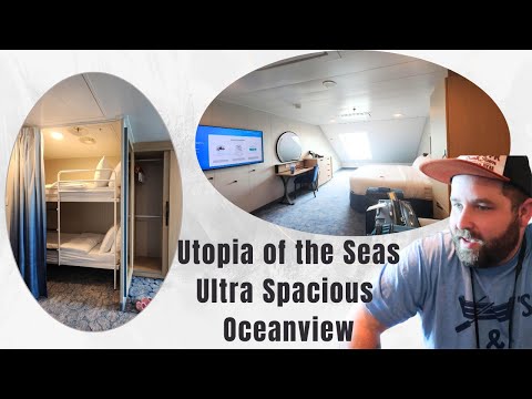 Utopia Of The Seas Cabin 11100 Category 1K Ultra Spacious Ocean View Stateroom Utopiaoftheseas 