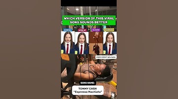 Thumbnail of Songs That Sound Good Every Version: Tommy Cash "Espresso Macchiato" | Eurovision 2025  #eurovision