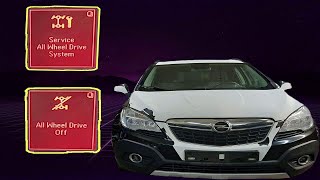 Отказ ПОЛНОГО ПРИВОДА Opel Mokka 4x4