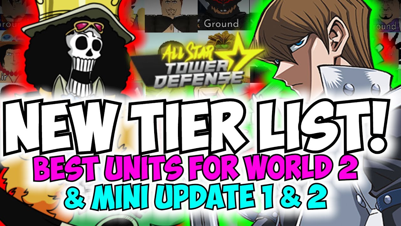 UPDATED] The ULTIMATE All Star Tower Defense TIER LIST! 