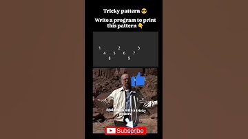 Tricky Pattern #pyhton  #shorts #shorts #ashortaday #yshortaday #funny #coding #fun #foryou